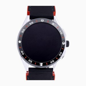 Connected Super Mario Limited Edition Smartwatch Uhr mit schwarzem Zifferblatt von Tag Heuer
