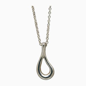 Open Teardrop Necklace in Silver from Tiffany & Co.