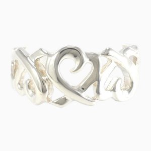 Silberner Triple Loving Heart Ring von Tiffany & Co.
