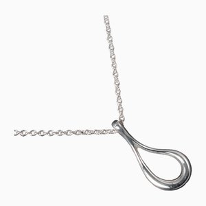 Open Teardrop Necklace in Silver from Tiffany & Co.