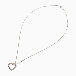 Collar con corazón de Menard de plata de Tiffany & Co.