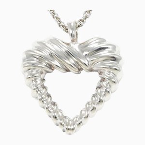 Collana in argento con cuore intrecciato di Tiffany & Co.