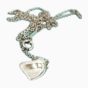 Full Heart Silver Pendant from Tiffany & Co.
