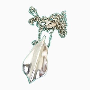 Leaf Necklace in Silver from Tiffany & Co.
