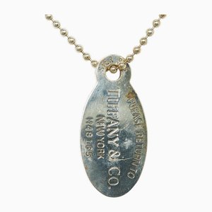 Oval Tag Necklace from Tiffany & Co.