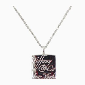 Notes Square Pendant Necklace from Tiffany & Co.