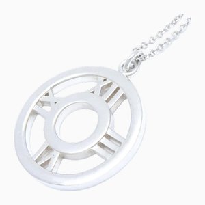 Atlas Circle Necklace in Silver from Tiffany & Co.