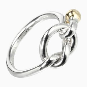 Anillo Love Knot en plata de Tiffany & Co.