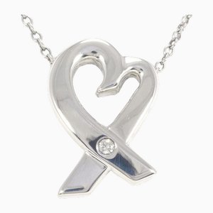 Loving Heart Silver Necklace from Tiffany & Co.