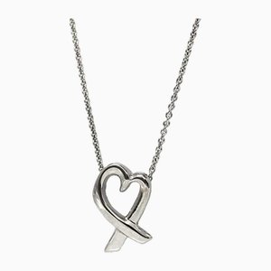 Loving Heart Necklace in Silver Paloma Picasso from Tiffany & Co.