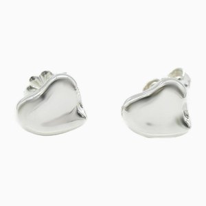 Heart Pierced Earrings in Silver from Tiffany & Co., Set of 2