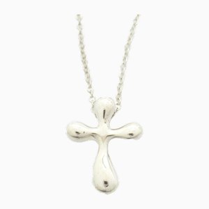 Cross Crucifix Necklace in Silver from Tiffany & Co.