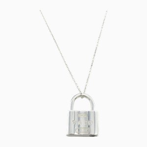 Cadena Lock Necklace in Silver from Tiffany & Co.