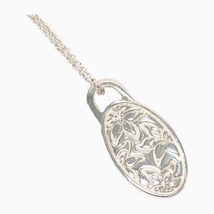 Collana con giglio in argento di Tiffany & Co.