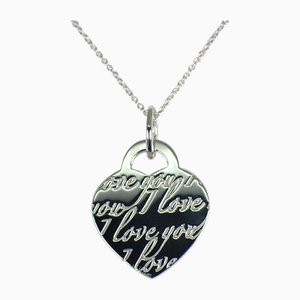 Notes Heart Pendant Necklace from Tiffany & Co.