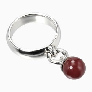 Silberner Ball Charm Ring von Tiffany & Co.