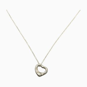 Open Heart Necklace in Silver from Tiffany & Co.