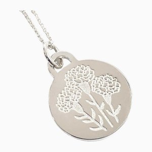 Carnation Necklace in Silver from Tiffany & Co.