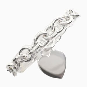 Pulsera con forma de corazón de plata de Tiffany & Co.