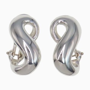 Infinity Ohrringe aus Silber von Tiffany & Co., 2 . Set