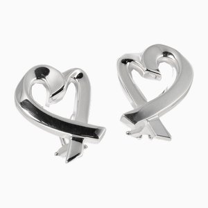 Loving Heart Earrings in Silver from Tiffany & Co., Set of 2