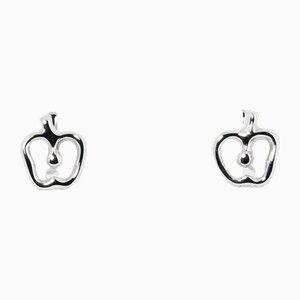 Silberne Apfel Ohrringe von Tiffany & Co., 2 . Set