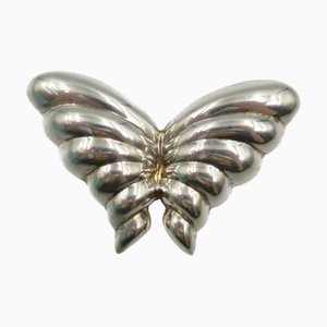 Broche de mariposa TIFFANY de plata 925
