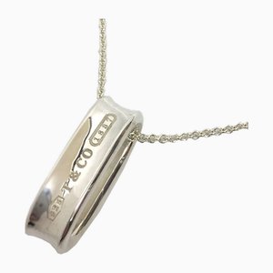 Cushion Pendant Necklace in Silver from Tiffany & Co.