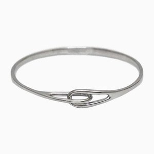 Double Loop Bangle in Silver Sterling from Tiffany & Co.