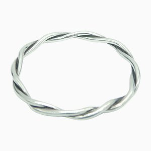 Twist Bangle Bracelet in Silver from Tiffany & Co.