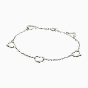 Open Heart Bracelet in Silver from Tiffany & Co.