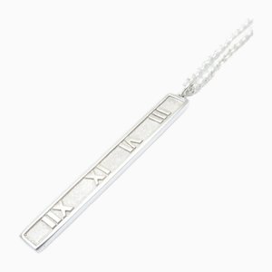 Silver Atlas Bar Necklace from Tiffany & Co.