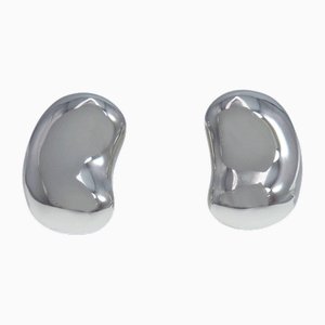 Mittlere Bean Ohrringe in Silber von Tiffany & Co., 2 . Set