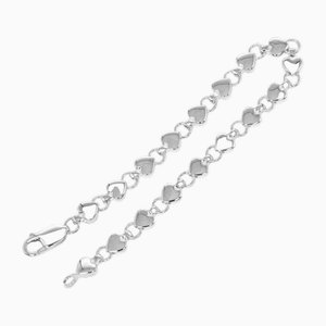 Puff Heart Bracelet in Silver from Tiffany & Co.