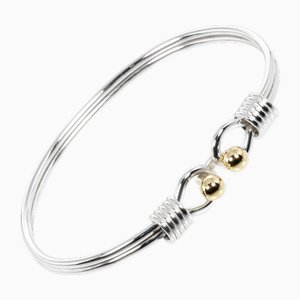 Double Loop Bangle in Silver from Tiffany & Co.