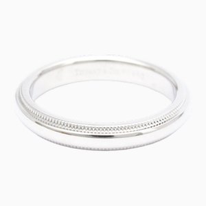 Platinum Milgrain Ring from Tiffany & Co.