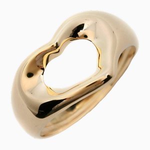 Gelbgoldener Ring mit offenem Herz von Tiffany & Co.