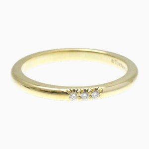 Forever Diamond Wedding Ring in Yellow Gold from Tiffany & Co.