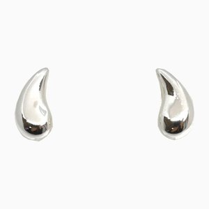 Platinum Teardrop Earrings from Tiffany & Co., Set of 2