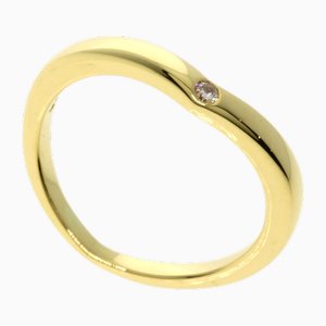 Curve Diamond Ring in Yellow Gold from Tiffany & Co.