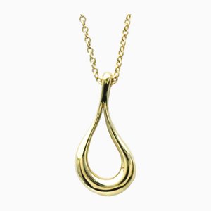 Open Teardrop Necklace in Yellow Gold from Tiffany & Co.
