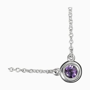 TIFFANY&Co. Vistheyard Necklace Silver 925 Amethyst