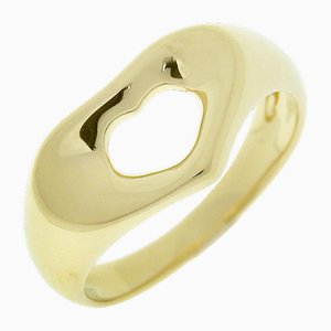Ring mit offenem Herz aus Gelbgold von Tiffany & Co.