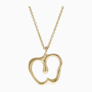 18K Gold Open Apple Necklace from Tiffany & Co.
