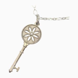 Daisy Key Necklace in Silver from Tiffany & Co.