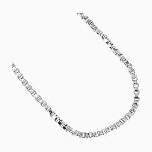 TIFFANY & Co. Collier Ras Du Cou Vénitien 45cm Argent 925 Env. 37.36g