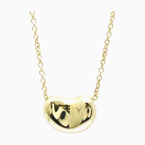 TIFFANY Bean Yellow Gold [18K] Women's Pendant Necklace [Gold]
