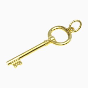 Oval Key Charm in Yellow Gold from Tiffany & Co.