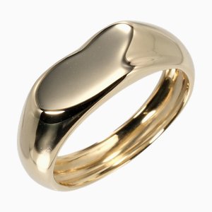 TIFFANY Signet Heart Ring No. 9 4.23g K18 YG Yellow Gold &Co.