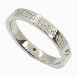 Flacher Platin Ring von Tiffany & Co.